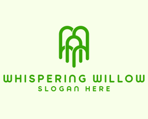 Green Arch Tree logo design