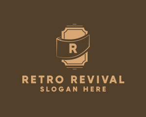 Retro Cinema Ticket Coupon logo design