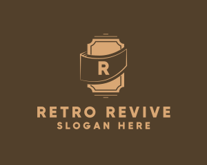 Retro Cinema Ticket Coupon logo design