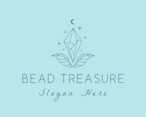 Moon Crystal Jewelry logo design