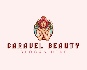 Wellness Beauty Spa logo design