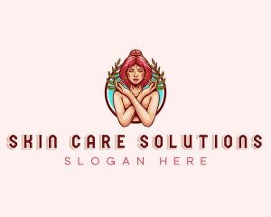 Wellness Beauty Spa logo design