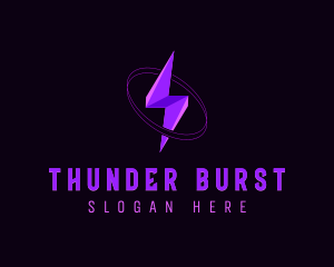 Thunder Bolt Tech logo design