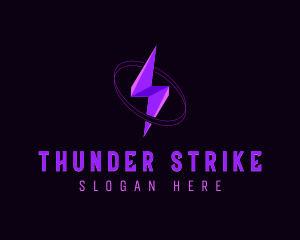 Thunder Bolt Tech logo design