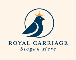 Royal Dove Aviary logo design