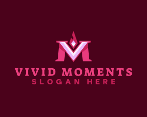 Modern Diamond Gem logo design