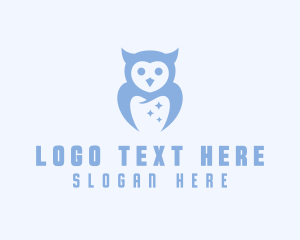 Owl Dental Tooth logo