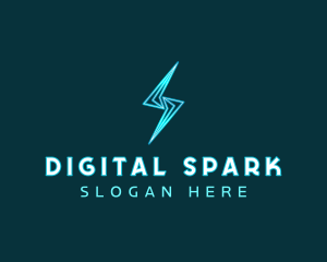 Flash Spark Energy logo design