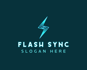 Flash Spark Energy logo design