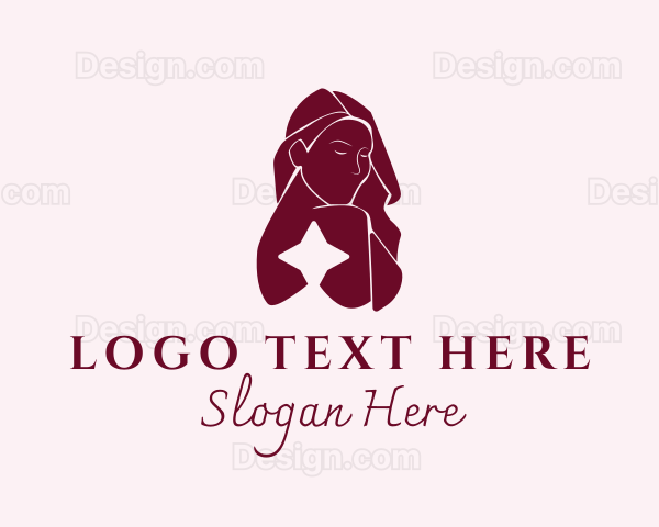 Beauty Star Woman Logo