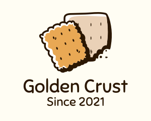 Cracker Biscuit Snack logo