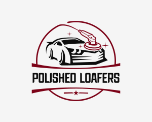 Car Buffing Polisher logo design