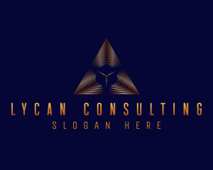 Premium Pyramid Firm logo design