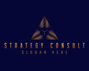 Premium Pyramid Firm logo design