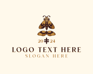 Moth Bug Insect  logo