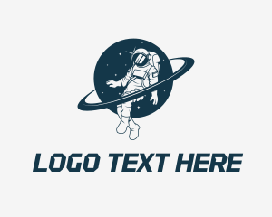 Astronaut Galaxy Space logo