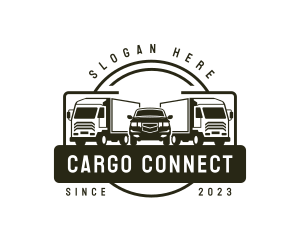 Cargo Distribution Truck logo