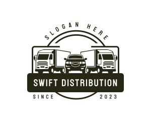 Cargo Distribution Truck logo