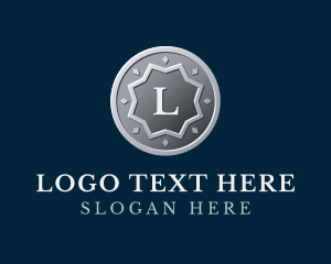 Letter - Silver Coin Letter logo design