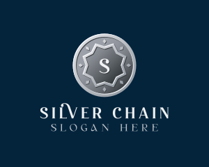 Silver Coin Letter logo design