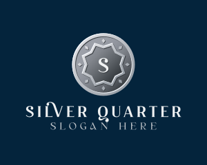 Silver Coin Letter logo design