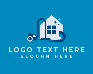 Neat - Home Vacuum Cleaner logo design