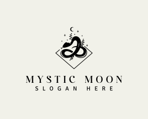 Mystical Viper Snake logo design