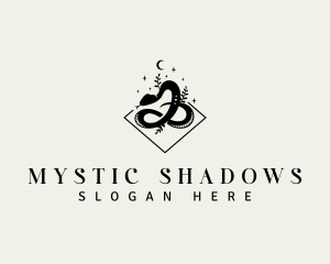 Mystical Viper Snake logo design