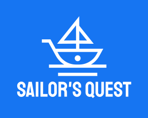 Sail Fishing Boat logo