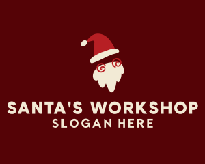 Santa Claus Costume  logo design