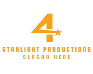 Shooting Star Number 4 logo