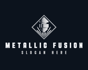 Metal Laser Milling logo design