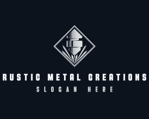 Metal Laser Milling logo design