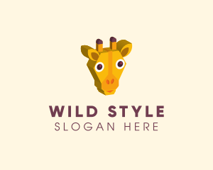 Wild Giraffe Zoo  logo design