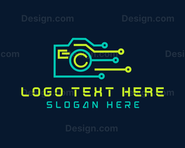 Digital Camera Photography Logo