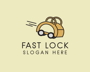 Fast Shopping Bag  logo design