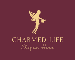 Gardening Pixie Fairy logo
