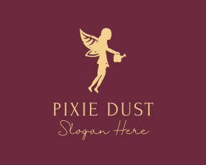 Gardening Pixie Fairy logo