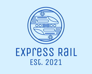 Train Railway Rail logo
