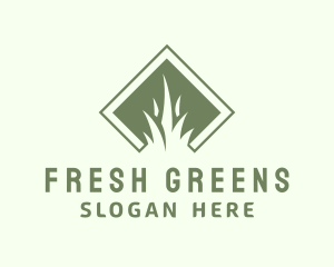 Green Grass Yard logo design