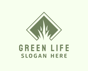 Green Grass Yard logo design