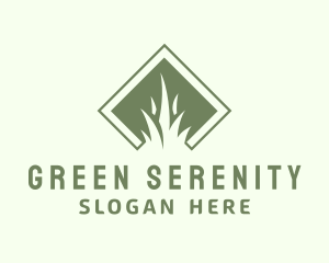 Green Grass Yard logo design