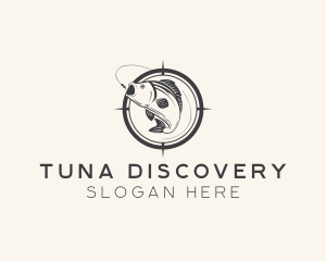 Target Tuna Fish logo design