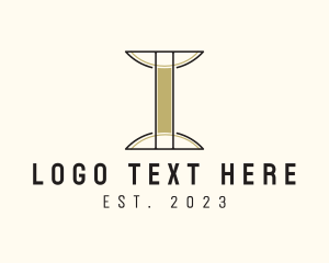 Simple Minimalist Pillar Business logo