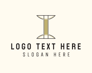 Simple Minimalist Pillar Business logo design