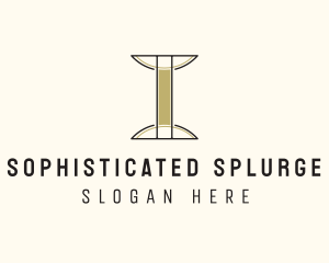 Simple Minimalist Pillar Business logo design