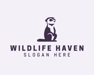 Wildlife Meerkat Mongoose logo design