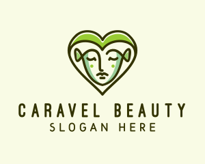 Beauty Woman Heart logo design