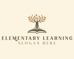 Educational Learning Book logo design