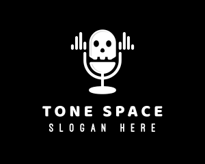 Skull Audio Microphone logo